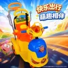 Multi-functional children's tricycle, baby stroller, seat, shoulder strap, crib, shoulder strap, trolley, baby walker, children's toys details Picture